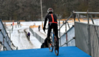 Blick auf die Strecke der UCI Cyclo-Cross Masters WM 2023/2024 in Hamburg