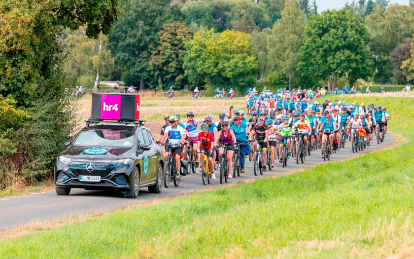 hr-Radtour 2024 unterwegs in Mittelhessen