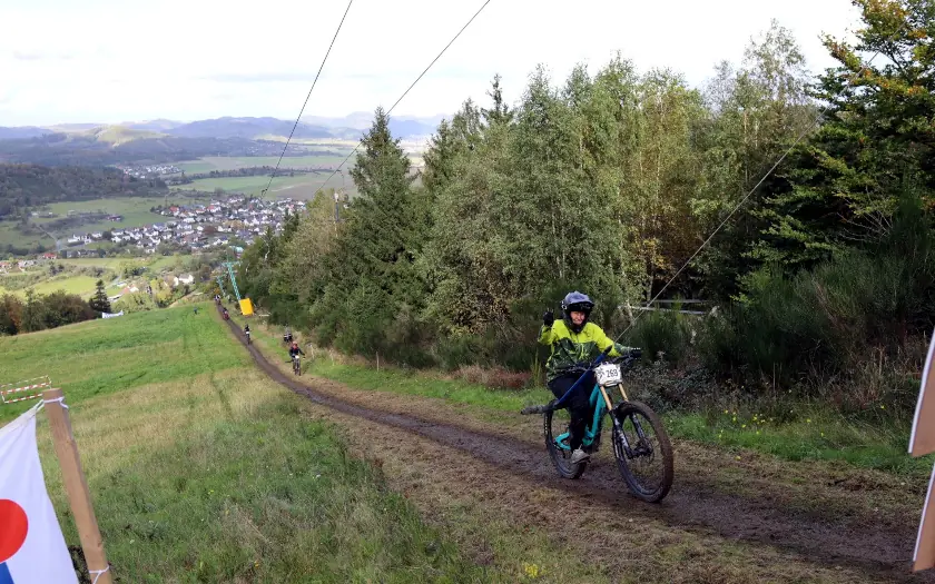 Uphill zum Downhill am Haidackerskopf in Kleingladenbach