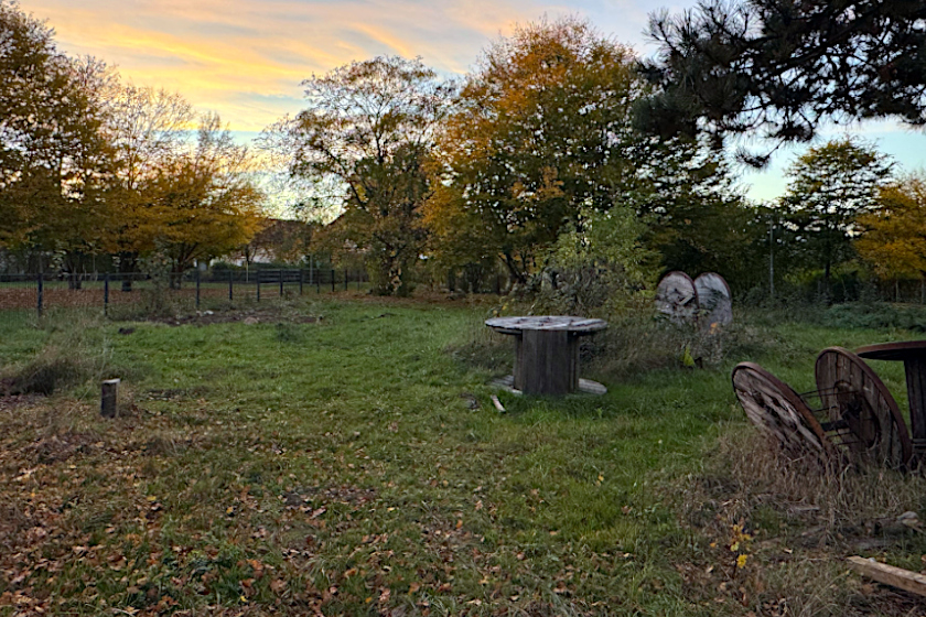 Trial-Gelände in Kleinlinden im Oktober 2024