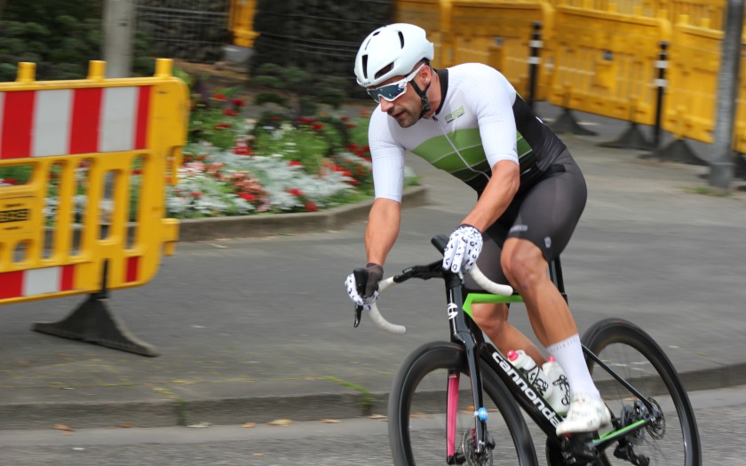 Christian Werner auf seinem Cannondale SystemSix